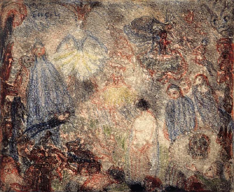 James Ensor Nymphs,Dancers,Demons